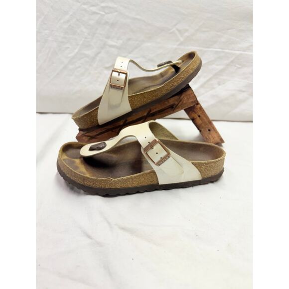 Birkenstock thong sandals women’s sandals size 36/230LS 5/5.5 color beige - Picture 1 of 13